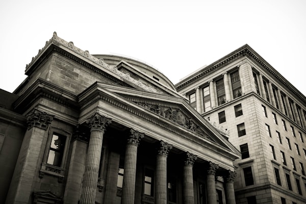 Wall Street financial district